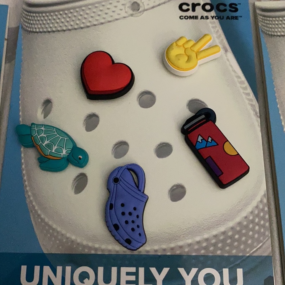 CROCS Come As You Are Uniquely You shoe charms New